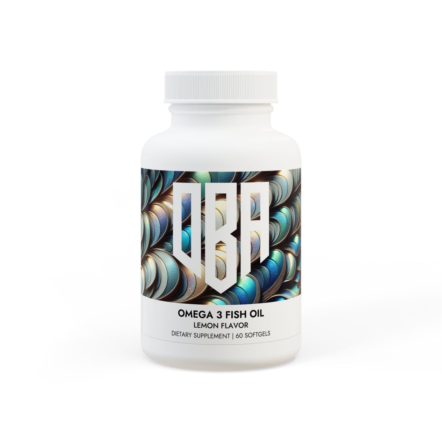 OBA Omega 3 Fish Oil Supplement (60 Softgels)