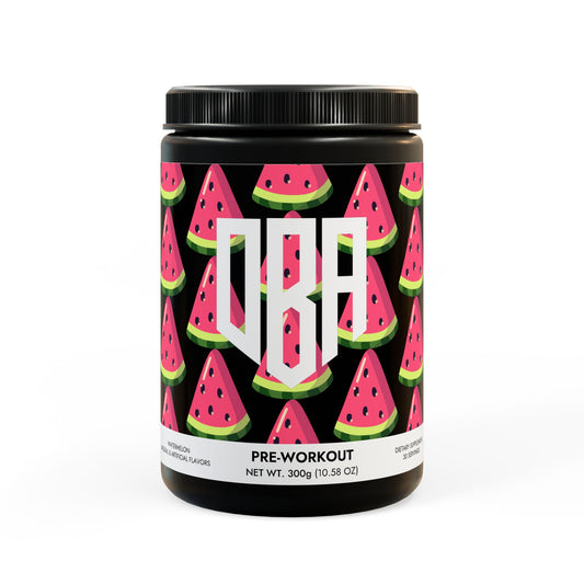 OBA Watermelon Pre-Workout Supplement, (300g, 10.58oz)