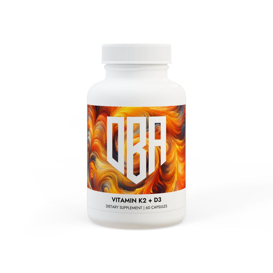 OBA Vitamin K2 + D3 Supplement (60 Capsules)